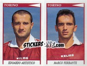 Sticker Artistico / Ferrante  - Calciatori 1998-1999 - Panini