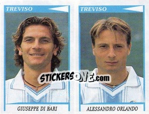 Sticker Di Bari / Orlando  - Calciatori 1998-1999 n. 605 - Panini