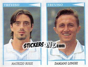 Cromo Rossi / Longhi  - Calciatori 1998-1999 - Panini