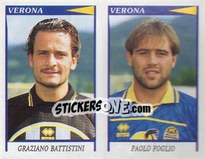 Sticker Battistini / Foglio  - Calciatori 1998-1999 n. 612 - Panini