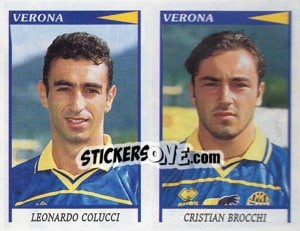 Sticker Colucci / Brocchi - Calciatori 1998-1999 n. 615 - Panini