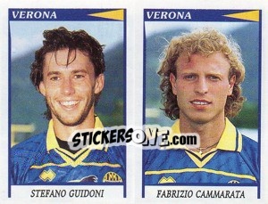 Sticker Guidoni / Cammarata  - Calciatori 1998-1999 n. 617 - Panini