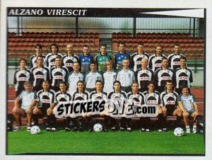 Figurina Alzano Virescit (Squadra) - Calciatori 1998-1999 - Panini