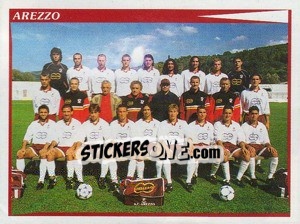 Sticker Arezzo (Squadra) - Calciatori 1998-1999 - Panini