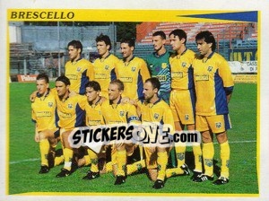 Figurina Brescello (Squadra) - Calciatori 1998-1999 - Panini