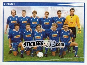 Sticker Como (Squadra) - Calciatori 1998-1999 - Panini