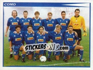 Cromo Como (Squadra) - Calciatori 1998-1999 - Panini