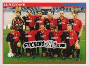 Figurina Lumezzane (Squadra) - Calciatori 1998-1999 - Panini