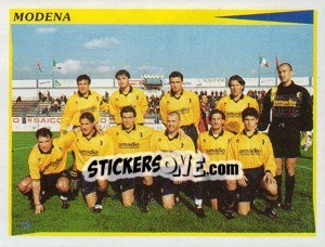 Figurina Modena (Squadra) - Calciatori 1998-1999 - Panini