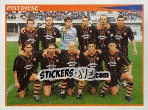 Figurina Pistoiese (Squadra) - Calciatori 1998-1999 - Panini