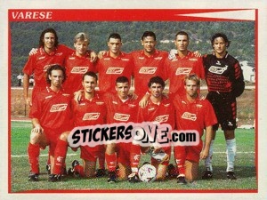 Figurina Varese (Squadra) - Calciatori 1998-1999 - Panini