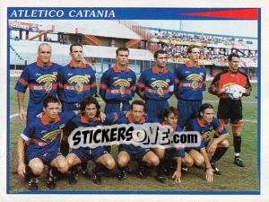 Sticker Atletico Catania (Squadra) - Calciatori 1998-1999 - Panini