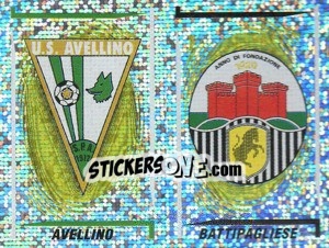 Sticker Avellino/Battipagliese Scudetto (a/b) - Calciatori 1998-1999 - Panini