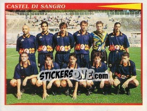 Cromo Castel di Sangro (Squadra) - Calciatori 1998-1999 - Panini