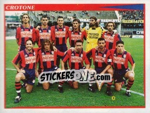 Figurina Crotone (Squadra) - Calciatori 1998-1999 - Panini