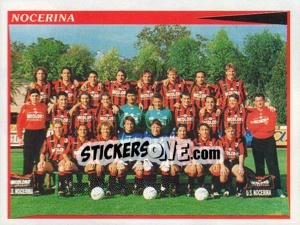 Sticker Nocerina (Squadra) - Calciatori 1998-1999 - Panini