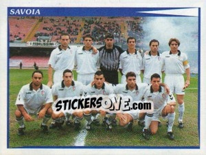 Sticker Savoia (Squadra) - Calciatori 1998-1999 n. 672 - Panini