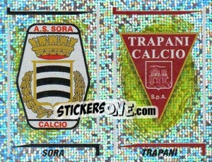Sticker Sora/Trapani Scudetto (a/b) - Calciatori 1998-1999 - Panini