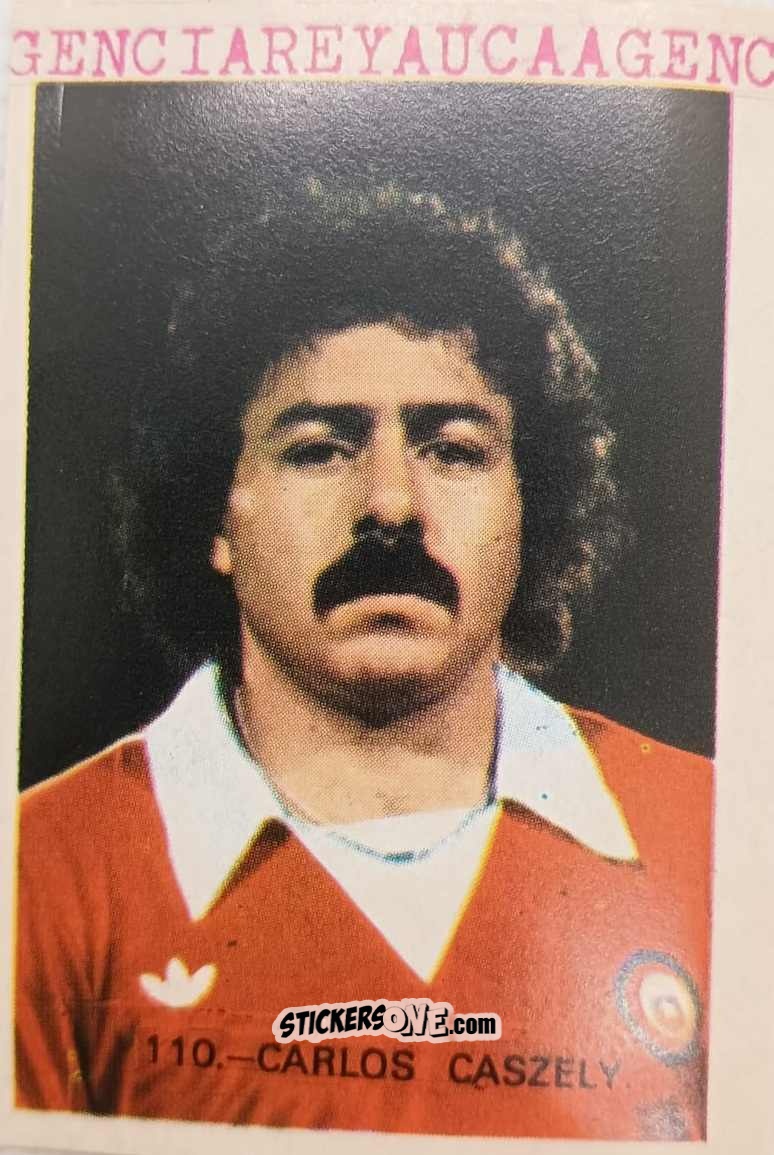 Figurina Carlos Caszely - España 82 n. 110 - Reyauca