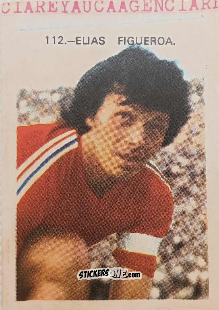 Figurina Elias Figueroa - España 82 n. 112 - Reyauca