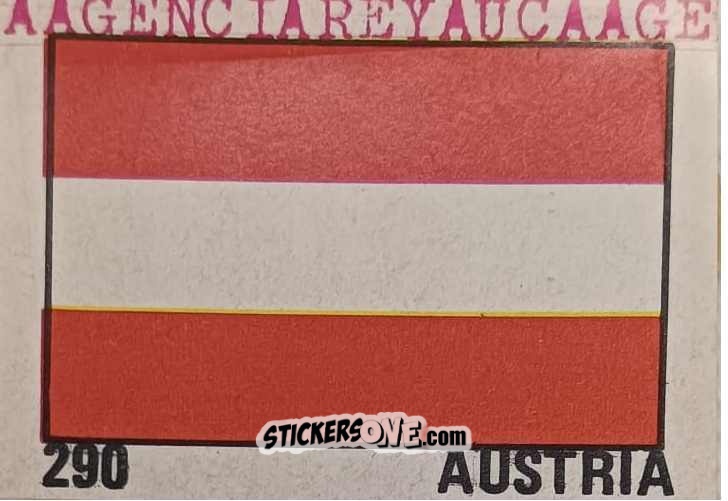 Figurina Flag - España 82 n. 290 - Reyauca