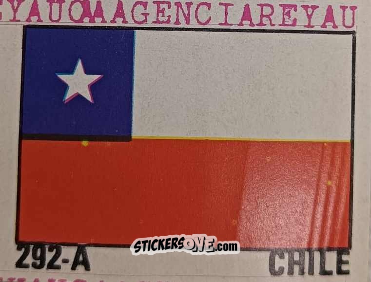 Cromo Flag - España 82 n. 292-A - Reyauca