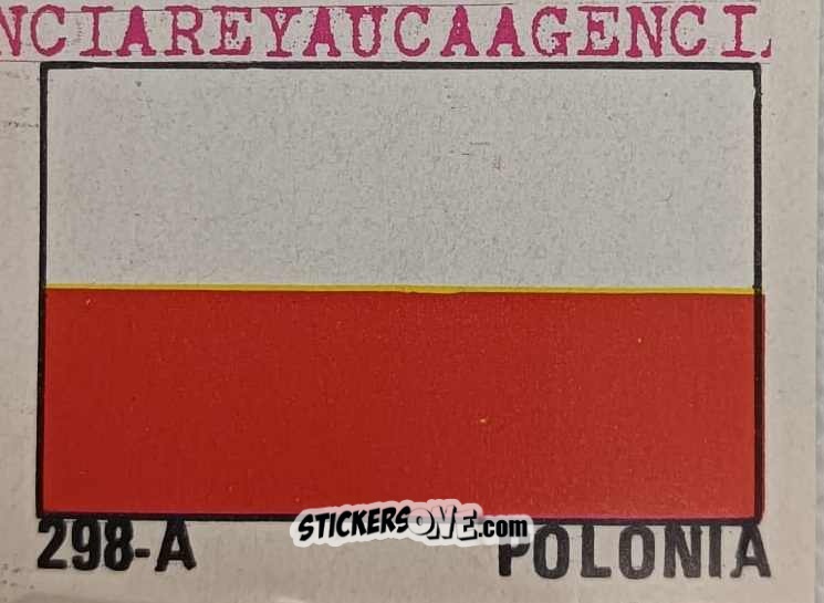 Cromo Flag - España 82 n. 298-A - Reyauca
