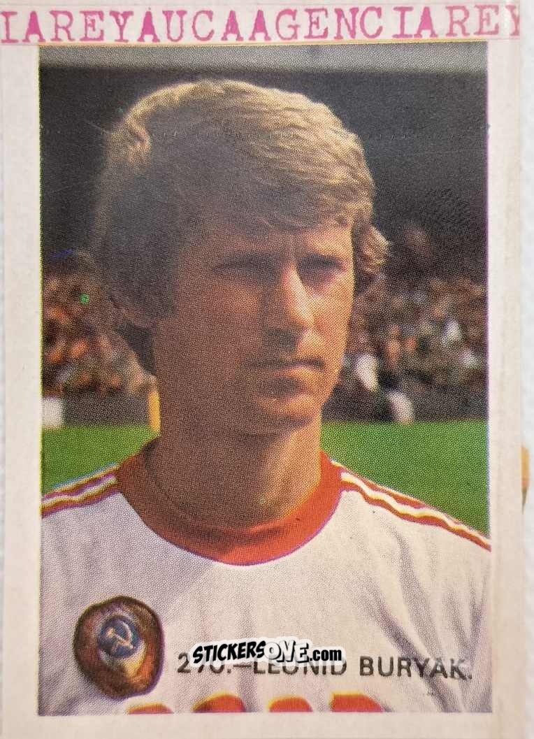 Sticker Leonid Buryak - España 82 n. 270 - Reyauca