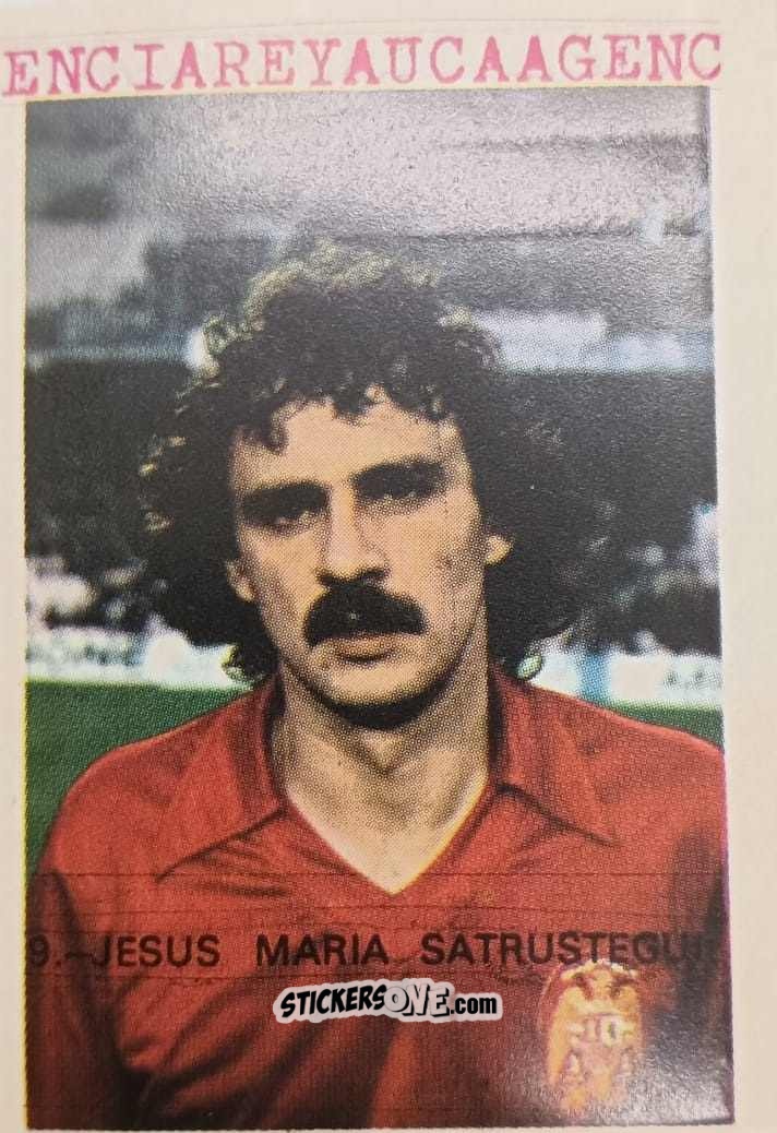 Sticker Luis Maria Satrustegui - España 82 n. 9 - Reyauca