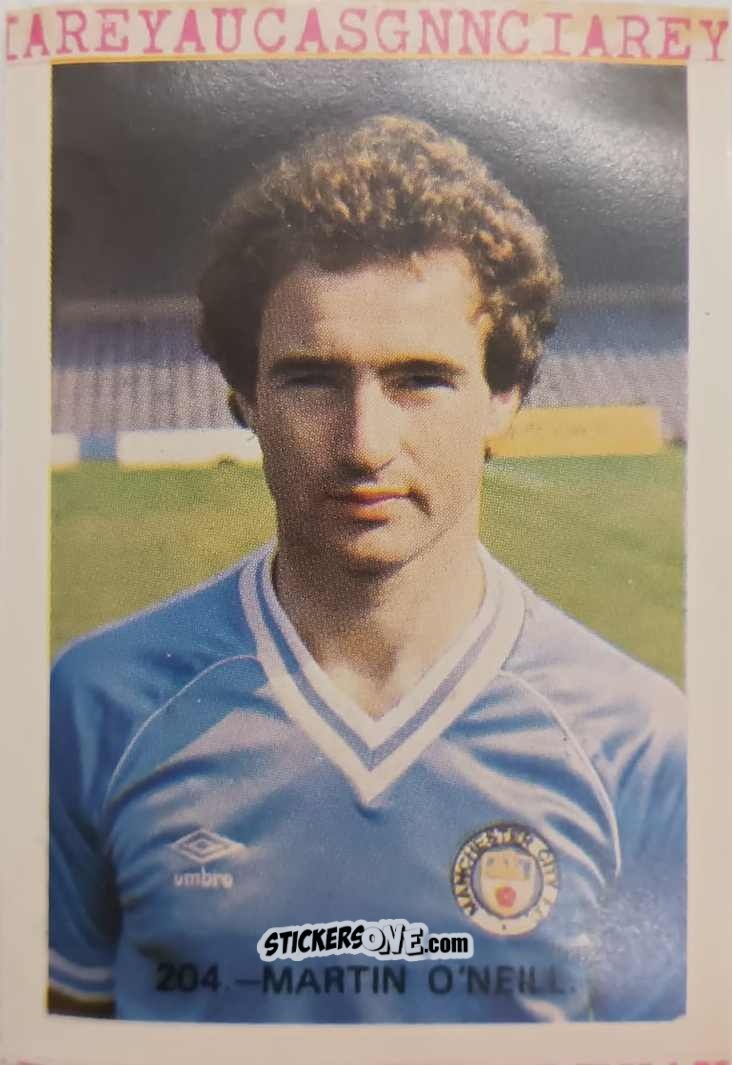 Figurina Martin O'Neill - España 82 n. 204 - Reyauca
