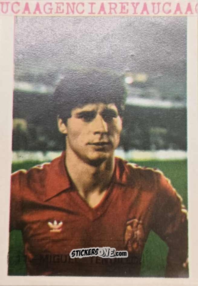 Cromo Miguel Tendillo - España 82 n. 11 - Reyauca