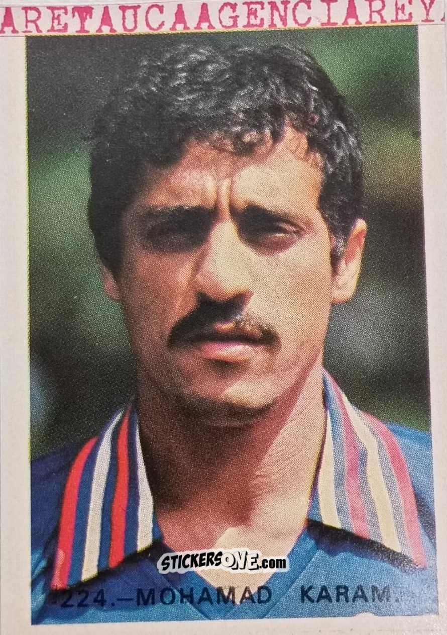 Figurina Mohamad Karam - España 82 n. 224 - Reyauca