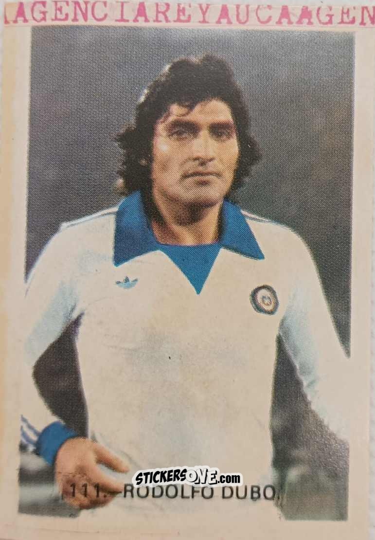 Figurina Rodolfo Dubo - España 82 n. 111 - Reyauca