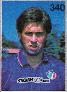 Sticker Carlo Ancelotti - Campeonatos Mundiales de Futbol 1990 n. 340 - Reyauca