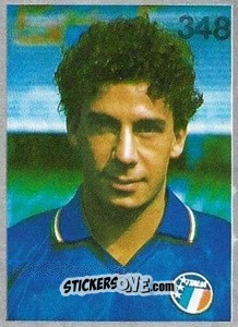 Sticker Gianluca Vialli - Campeonatos Mundiales de Futbol 1990 n. 348 - Reyauca