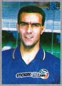 Sticker Giuseppe Bergomi - Campeonatos Mundiales de Futbol 1990 n. 335 - Reyauca