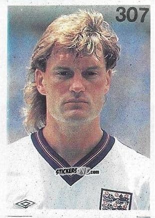 Figurina Glenn Hoddle - Campeonatos Mundiales de Futbol 1990 n. 307 - Reyauca