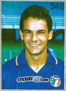 Sticker Roberto Baggio - Campeonatos Mundiales de Futbol 1990 n. 346 - Reyauca