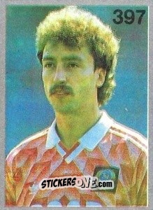 Sticker Sergei Aleinikov - Campeonatos Mundiales de Futbol 1990 n. 397 - Reyauca