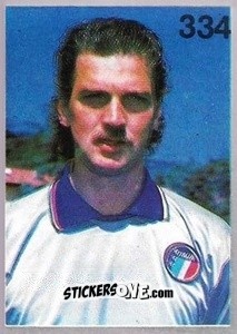 Sticker Stefano Tacconi - Campeonatos Mundiales de Futbol 1990 n. 334 - Reyauca