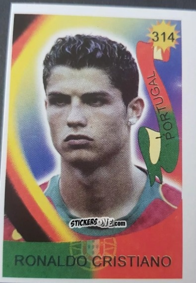 Sticker Cristiano Ronaldo - Vive le Mundial 2006 n. 314 - Reyauca