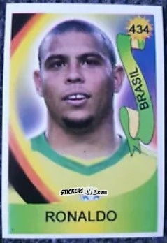 Sticker Ronaldo - Vive le Mundial 2006 n. 434 - Reyauca