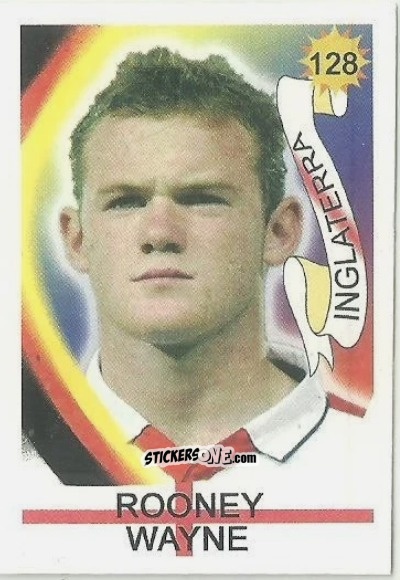 Cromo Rooney - Vive le Mundial 2006 n. 128 - Reyauca