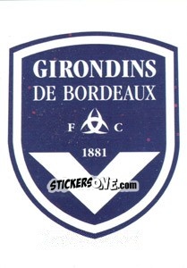 Sticker F.C.Girondins de Bordeaux - Fc Girondins De Bordeaux 2000-2001 n. 2 - Panini