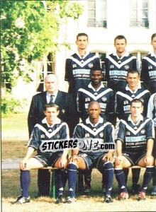 Sticker Équipe 2001 - Fc Girondins De Bordeaux 2000-2001 n. 3 - Panini