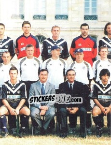 Sticker Équipe 2001 - Fc Girondins De Bordeaux 2000-2001 - Panini