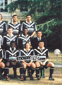 Cromo Équipe 2001 - Fc Girondins De Bordeaux 2000-2001 - Panini