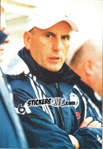 Sticker Élie Baup - Fc Girondins De Bordeaux 2000-2001 n. 7 - Panini