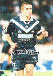 Sticker Tenue a domicile - Fc Girondins De Bordeaux 2000-2001 n. 9 - Panini