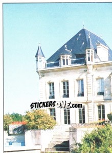 Sticker Château du Haillan - Fc Girondins De Bordeaux 2000-2001 - Panini
